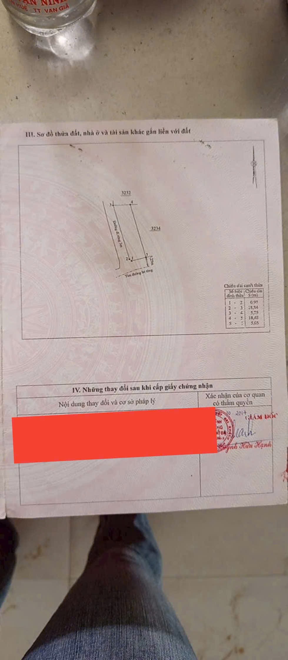 Bán lô góc Diên An thôn Phú Ân Nam 2 mặt tiền đường Lỗ Đế 5