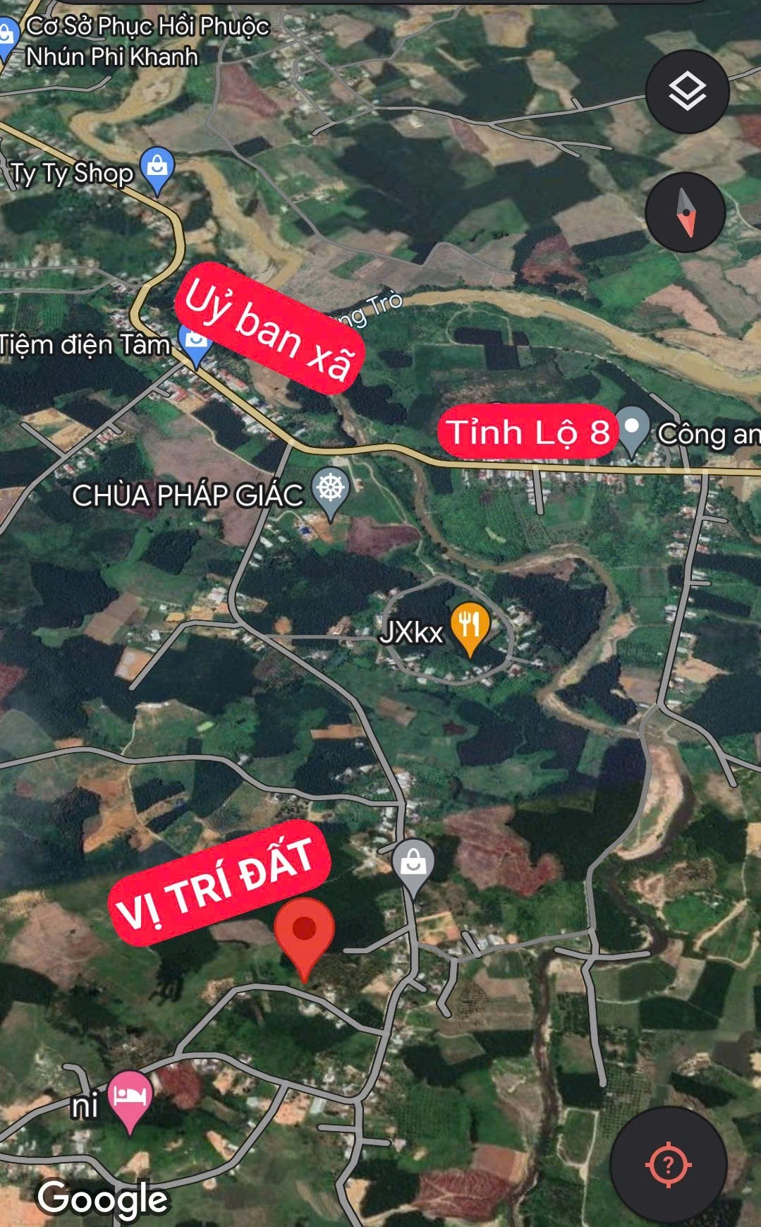 Bán đất Khánh Đông có thổ cư giá rẻ đường thông gần Tỉnh Lộ 8 6