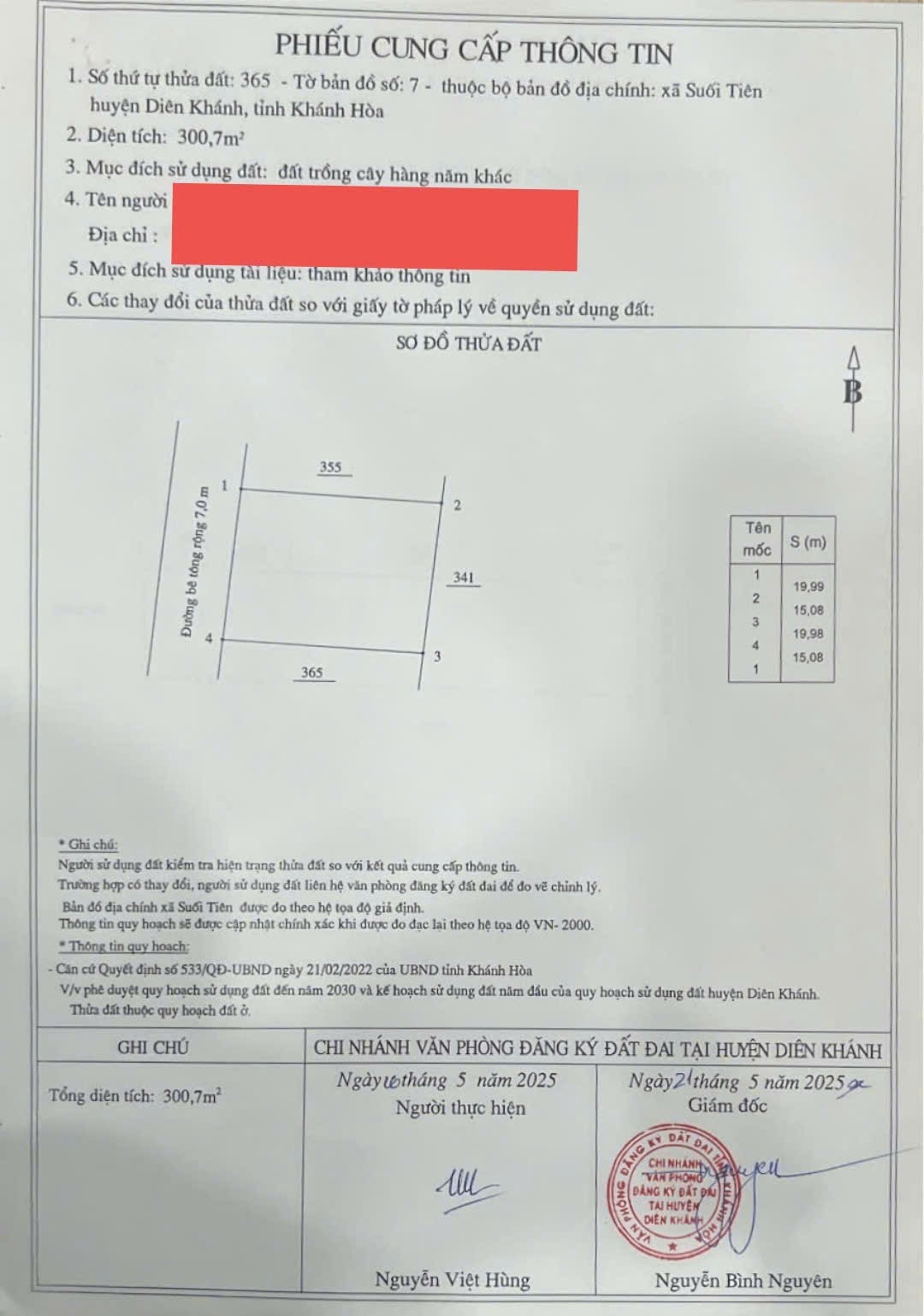 Bán đất vườn Suối Tiên giá rẻ QH full thổ cư 4