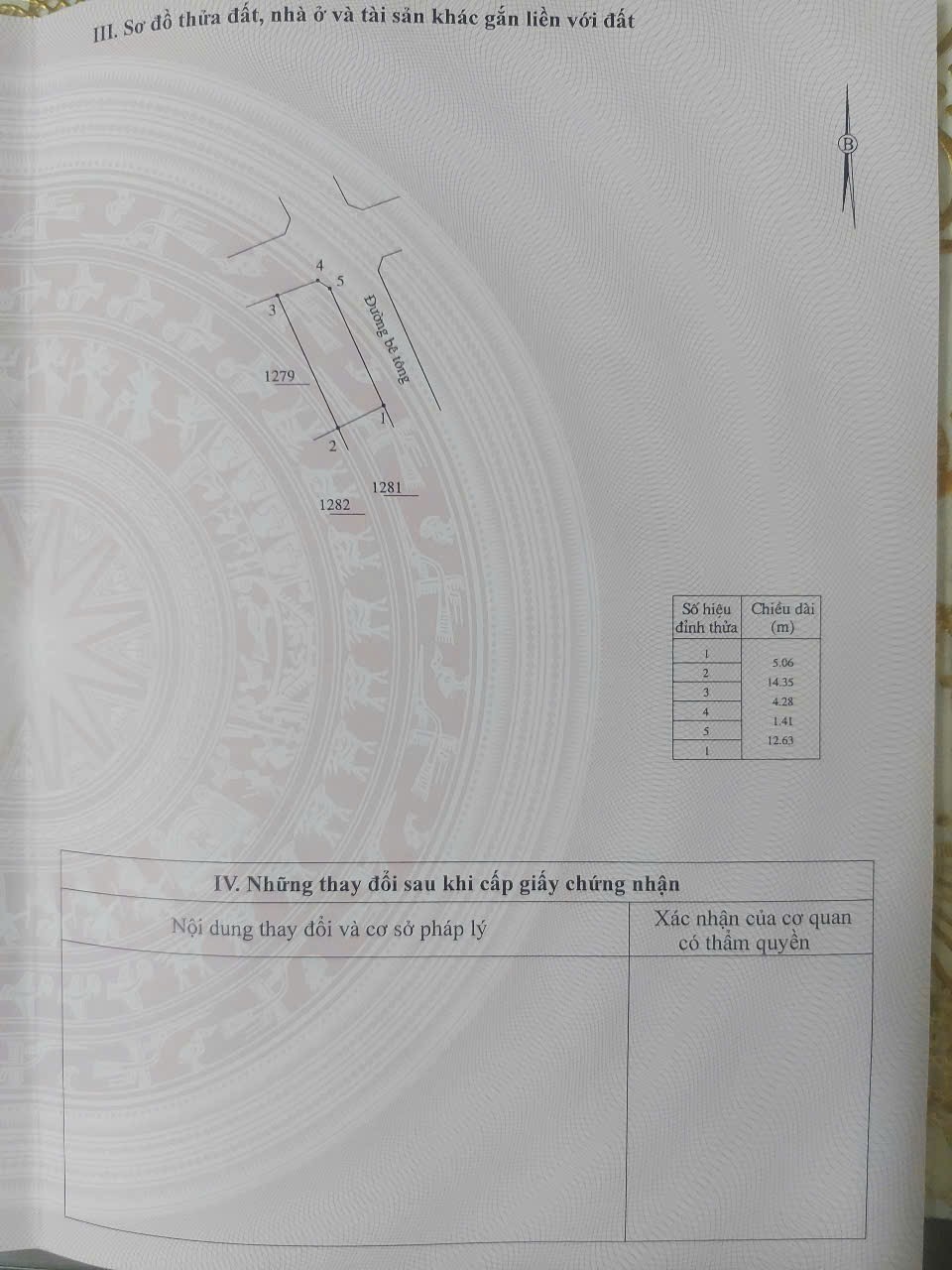 Bán lô góc Diên An full thổ cư mặt đường nhựa thông thoáng oto thoải mái 6