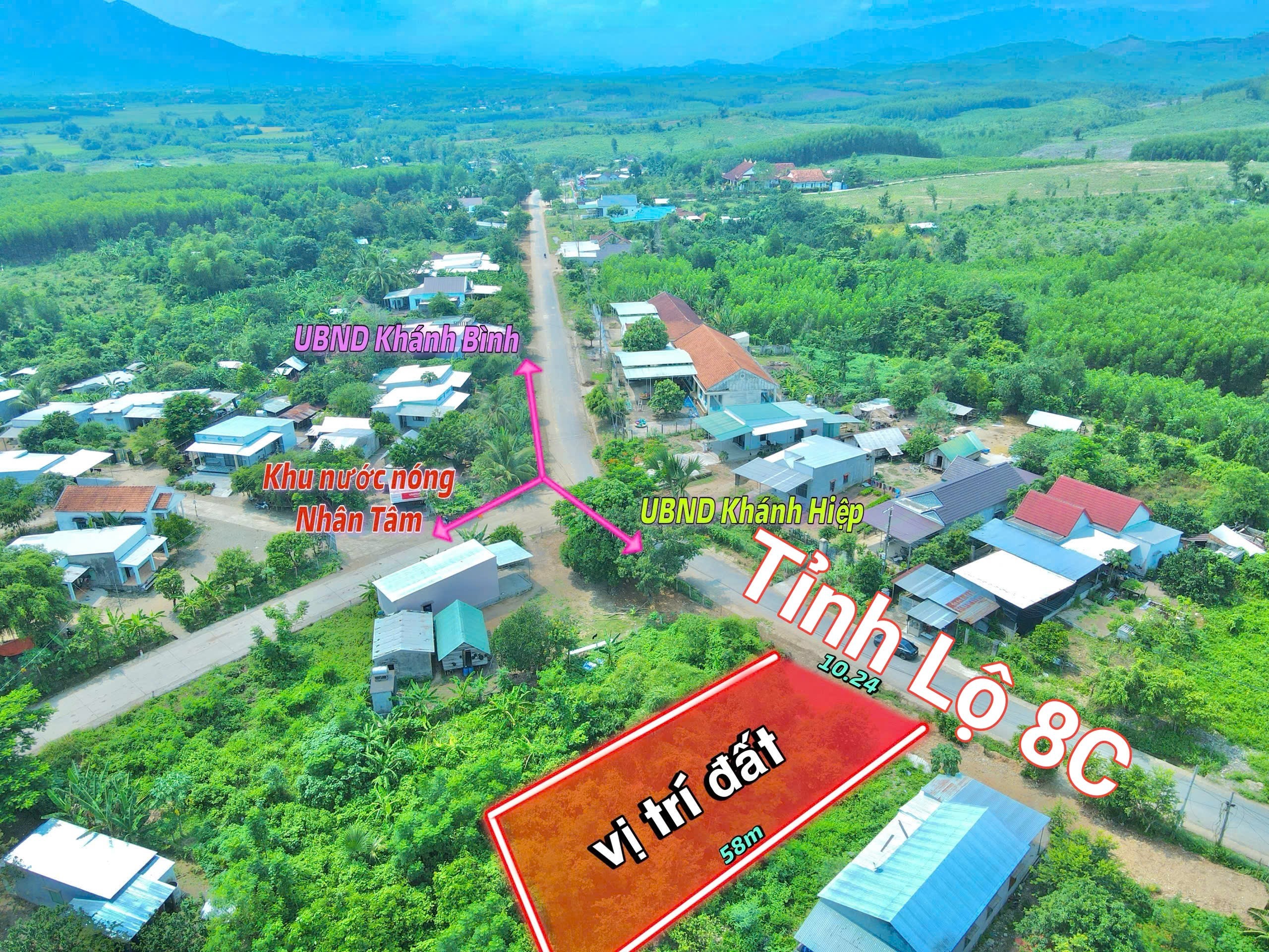 Bán đất mặt tiền Tỉnh Lộ 8C - Khánh Hiệp - Khánh Vĩnh giá rẻ vị trí đẹp 2