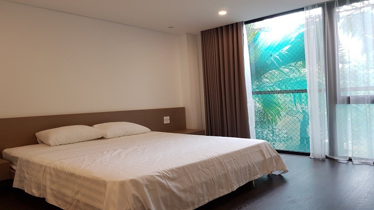 Cho thuê căn hộ dịch vụ tại Tây Hồ, 120m2, 2PN, ban công, đầy đủ nội thất đẹp hiện đại 9