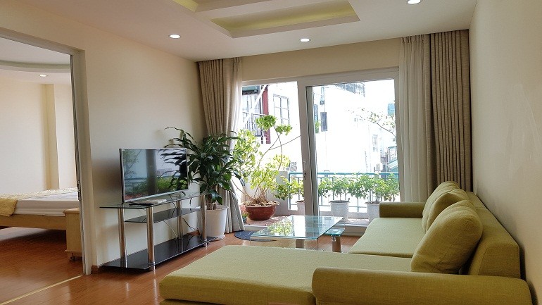 Cho thuê căn hộ dịch vụ tại Từ Hoa, Tây Hồ, 95m2, 2PN, đầy đủ nội thất hiện đại 2