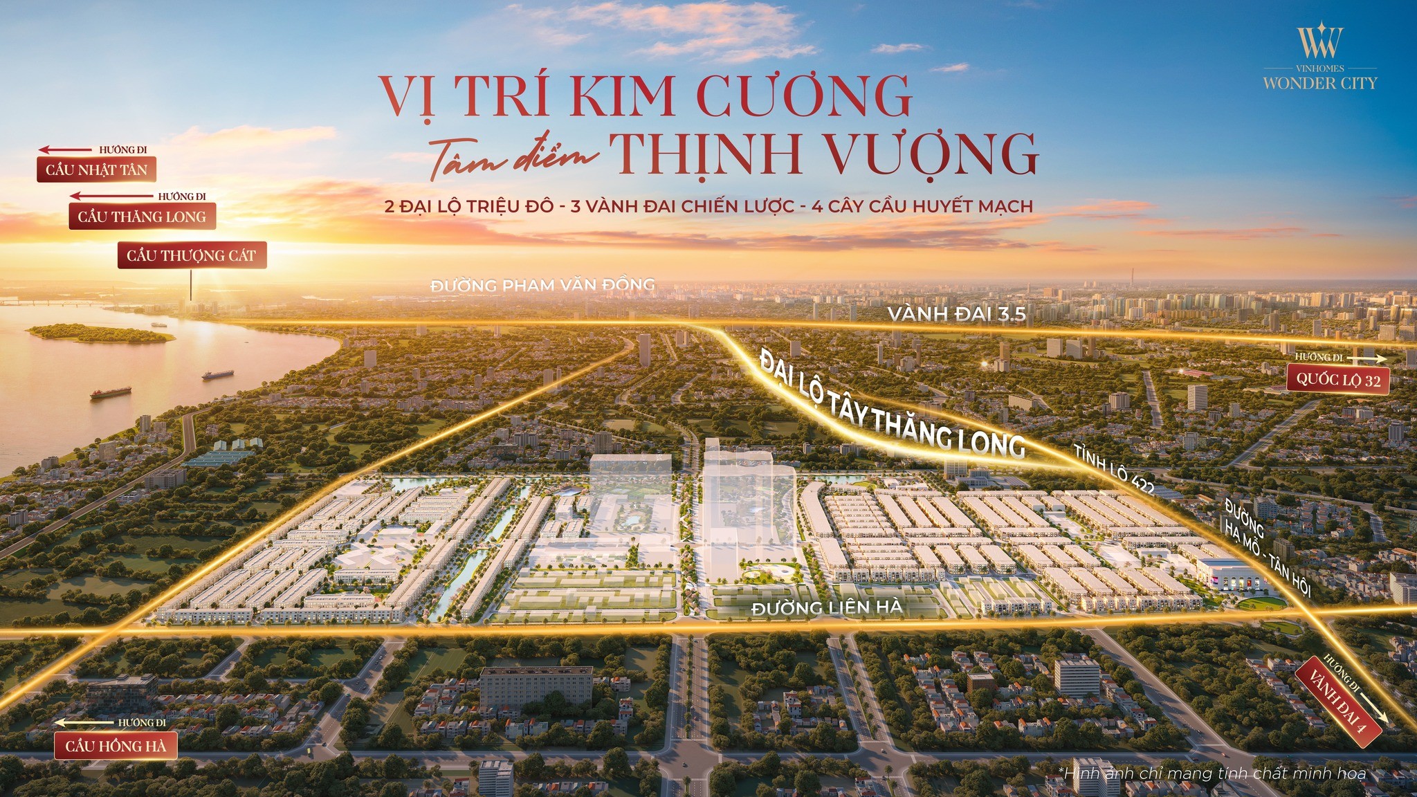VIN Wonder City - Đan_Phượng. TẶNG XE VF9 -Biệt thự- VỐN 7 TỶ SỞ HỮU NHÀ VƯỜN. Chính Sách Ưu Đãi