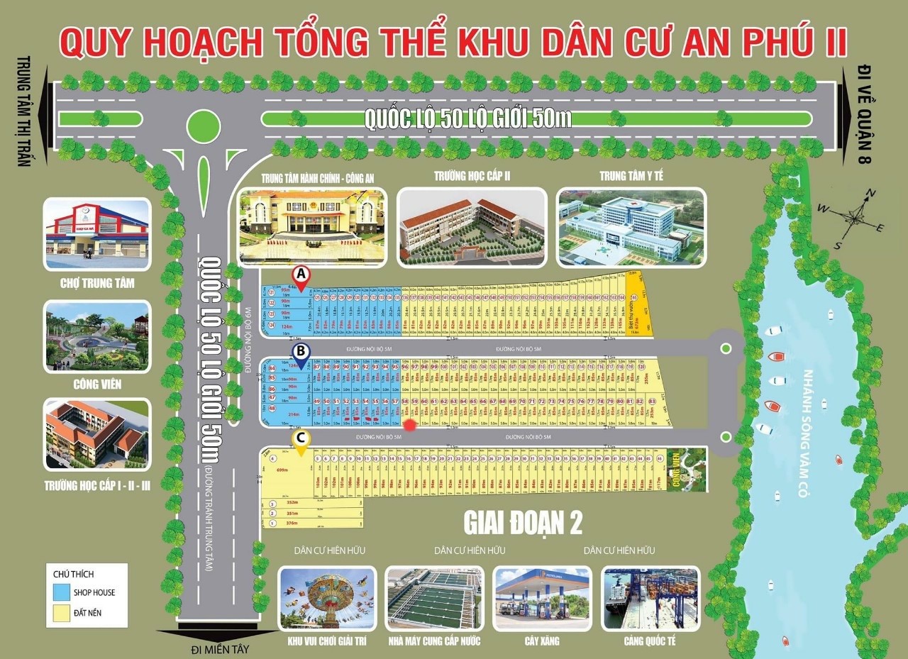 Chủ cần bán gấp 100m2 kdc An Phú 2 giá rẻ 1 tỏi 3 cho khách mua đầu tư 4