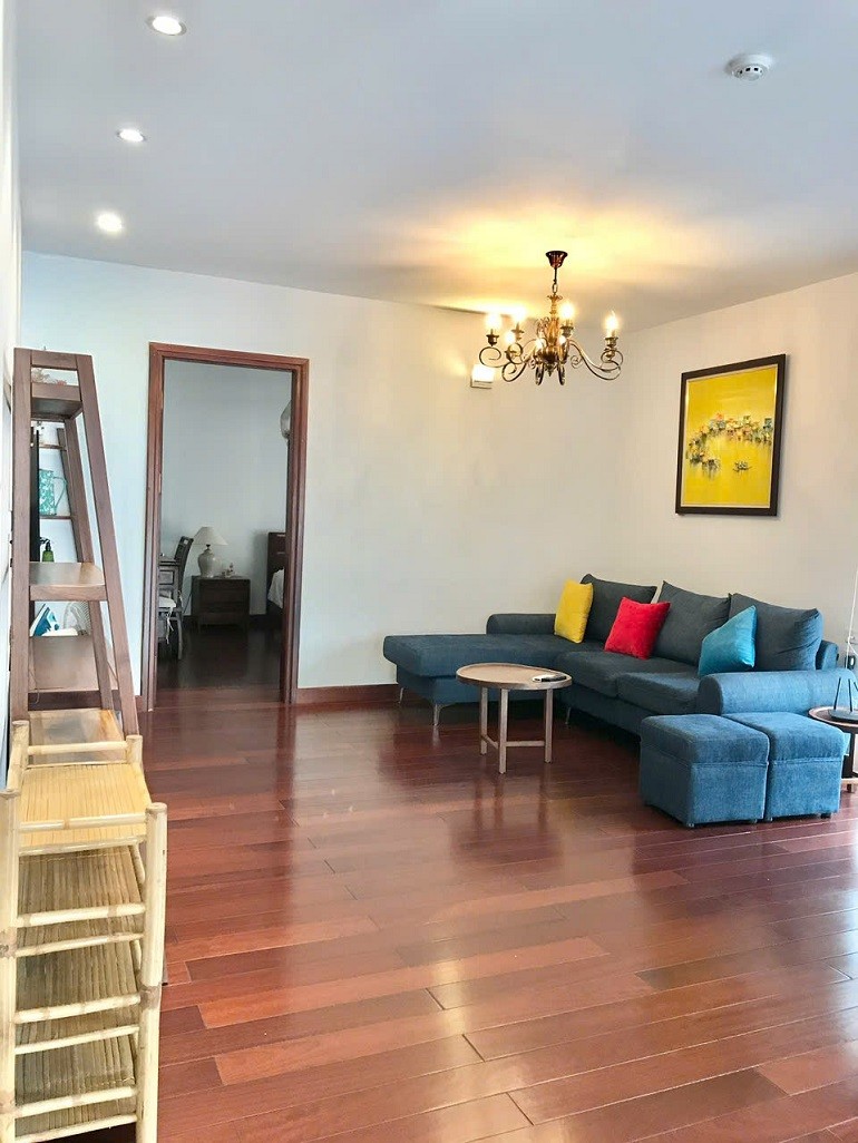Cho thuê căn hộ 1PN rộng 55m2 tại Âu Cơ, Tây Hồ, đủ đồ, thoáng đẹp