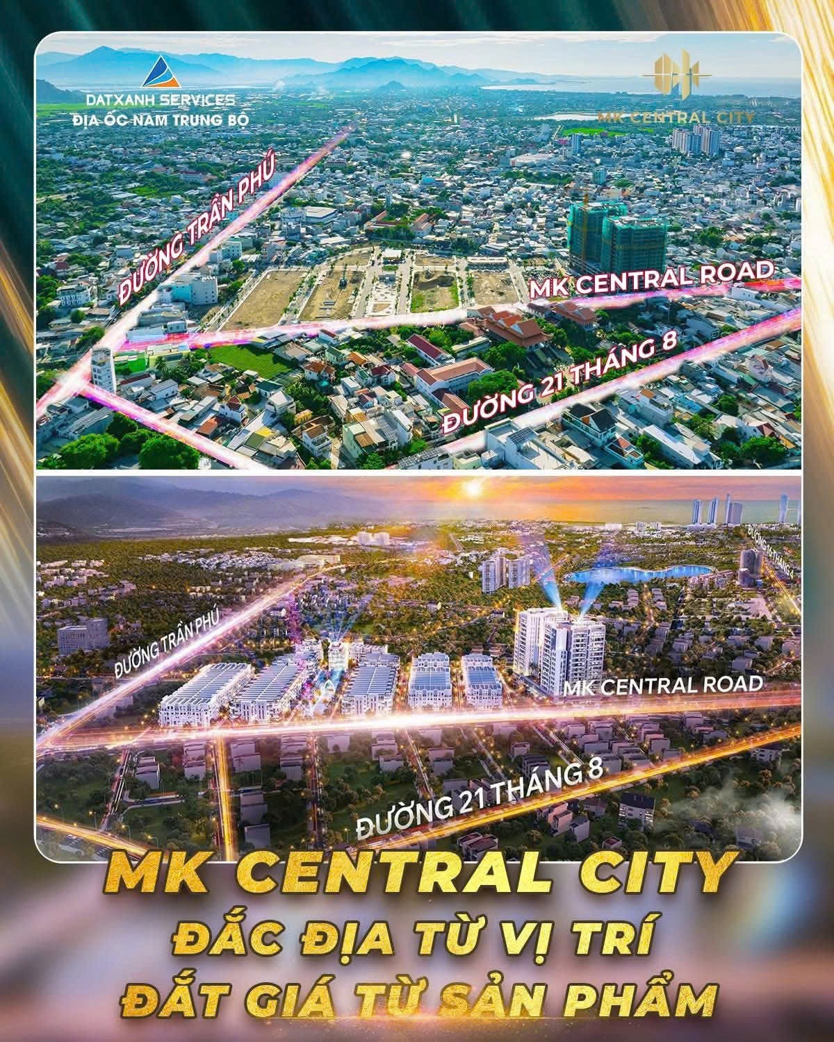 NỀN FULL THỔ CƯ VỚI ĐƠN GIÁ CHỈ 36TR/M2 TẠI KINH ĐÔ ÁNH SÁNG – MK CENTRAL CITY 3
