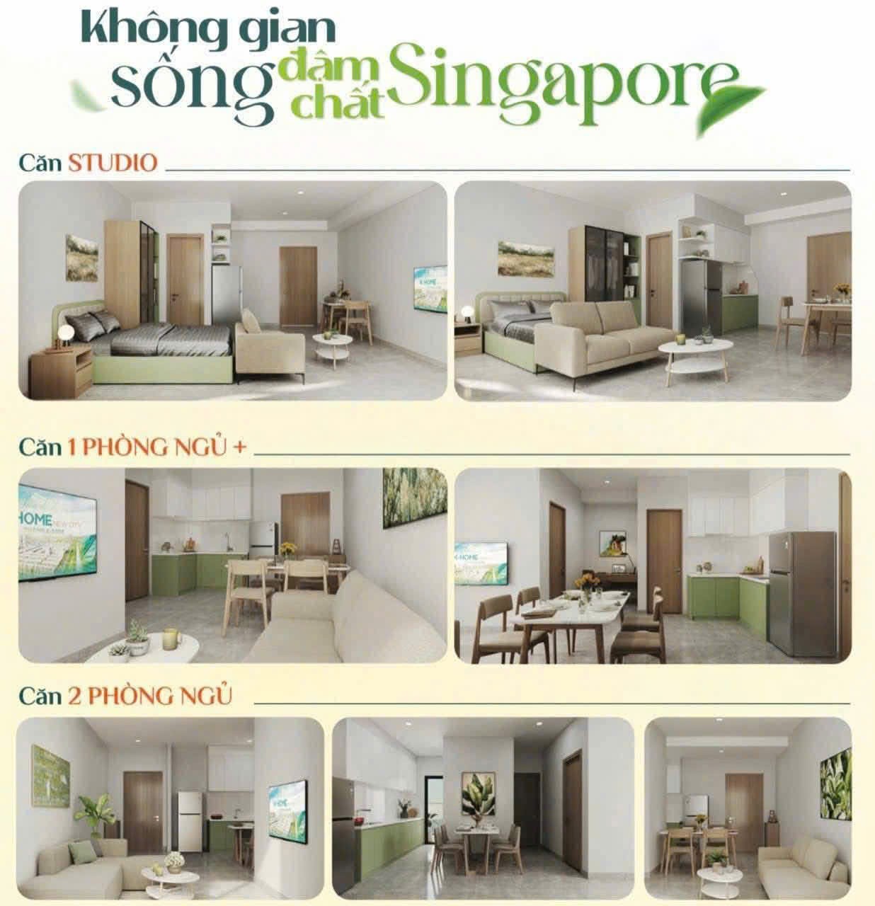 Căn hộ K‑Home New City – Chuẩn Singapore chỉ từ 778 triệu 2