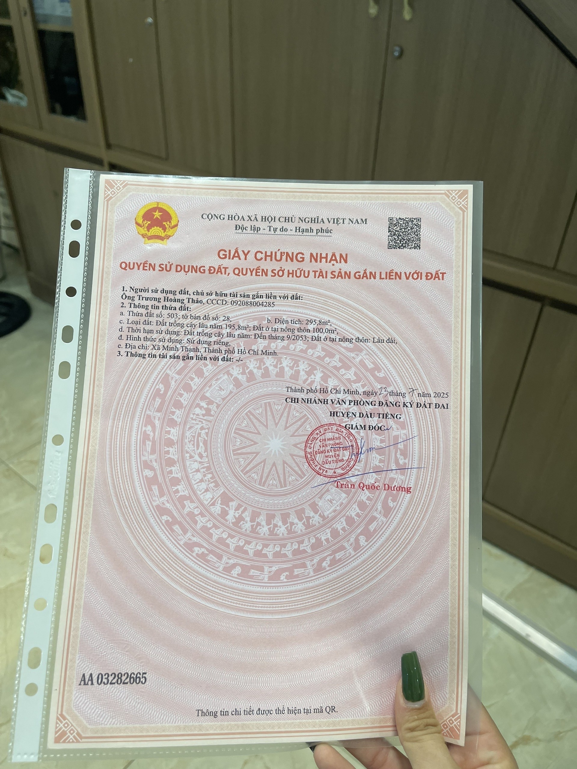 Đất Minh Thạnh Dầu Tiếng liền kề dân cư 2