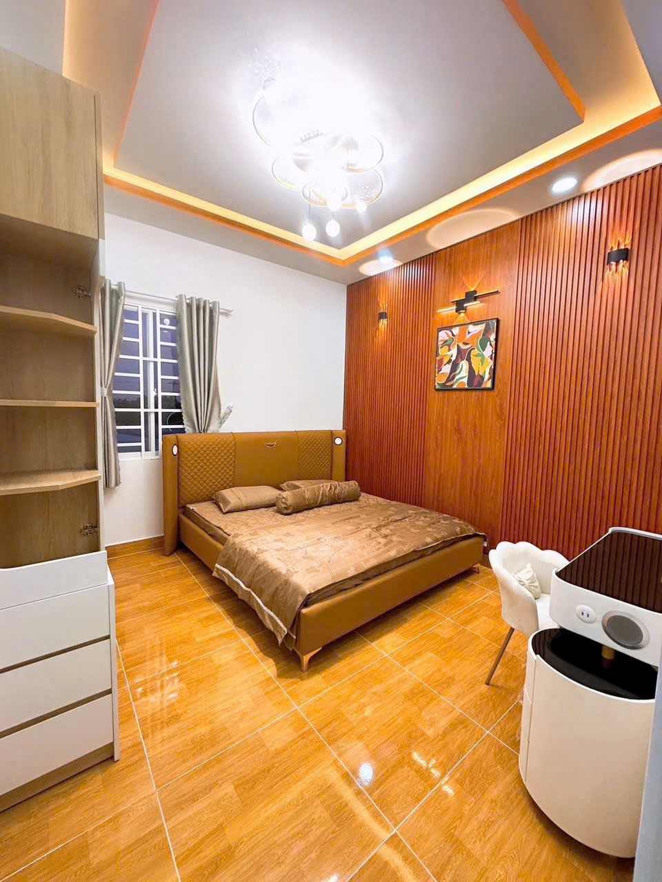 Nhà vườn đẹp khu phố Thanh Ba, xã Mỹ Lộc, Cần Giuộc tổng dt 304m2 1 lầu 3pn 3wc giá 4,85 tỷ 5