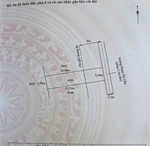 131m2 đất thổ cư đường Phạm Thị Cầm, xã Mỹ Lộc, Cần Giuộc ,Long An giá 1,15 tỷ 5