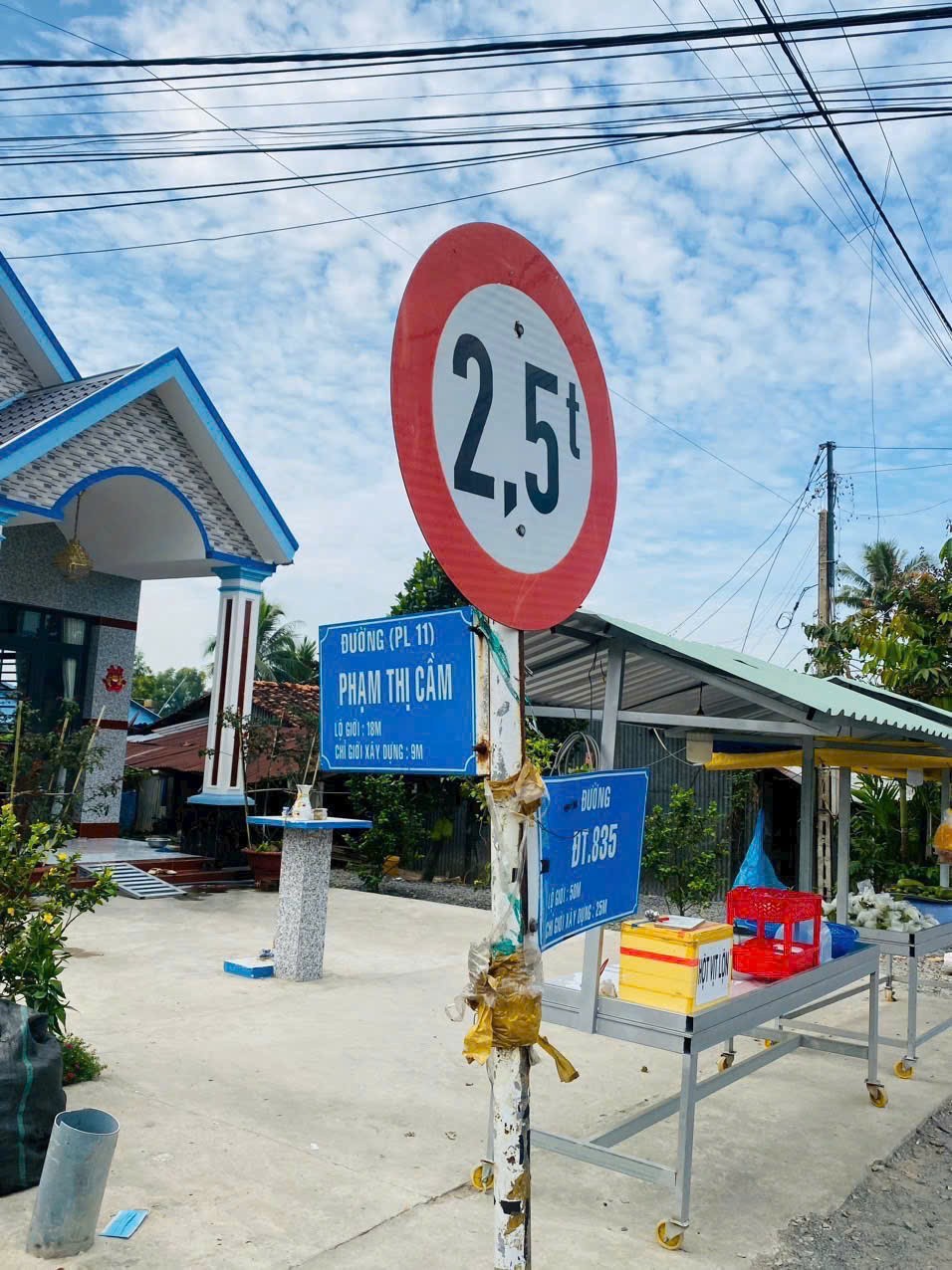 131m2 đất thổ cư đường Phạm Thị Cầm, xã Mỹ Lộc, Cần Giuộc ,Long An giá 1,15 tỷ 6
