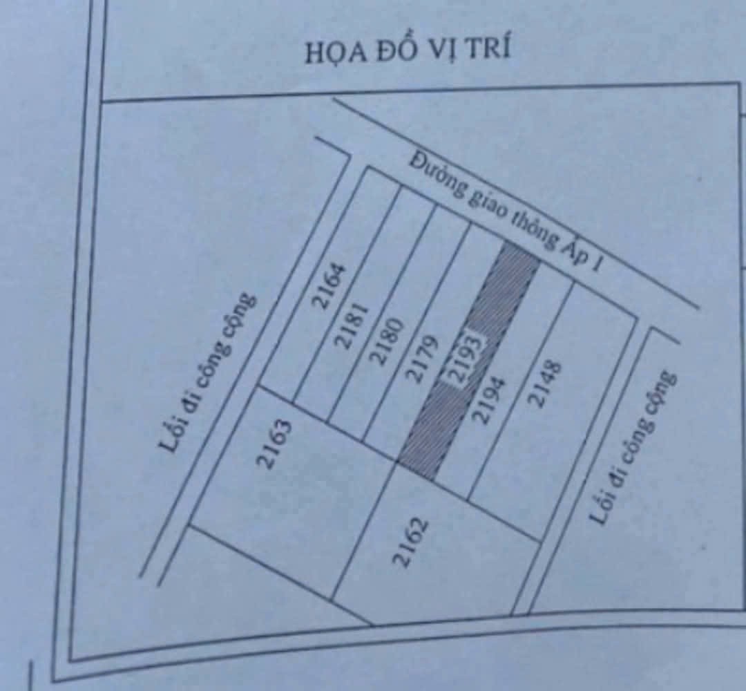 146,5m2 đất thổ cư mặt tiền đường nhựa xã Phước Vân, Cần Đước, Long An giá 1,35 tỷ 2
