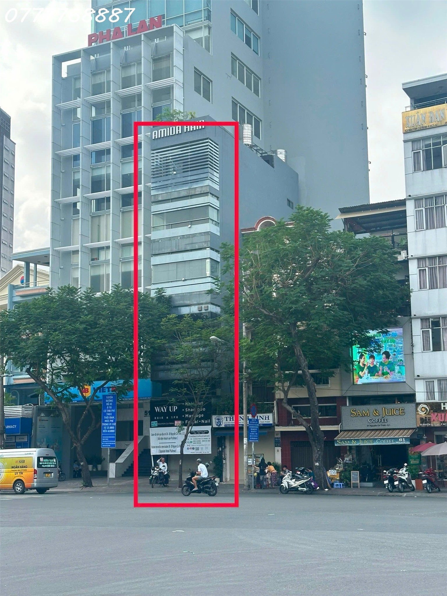Nha MT 55 Nguyễn Cư Trinh - Hầm 7 tầng - HĐT 120tr kế KS Pullman 2
