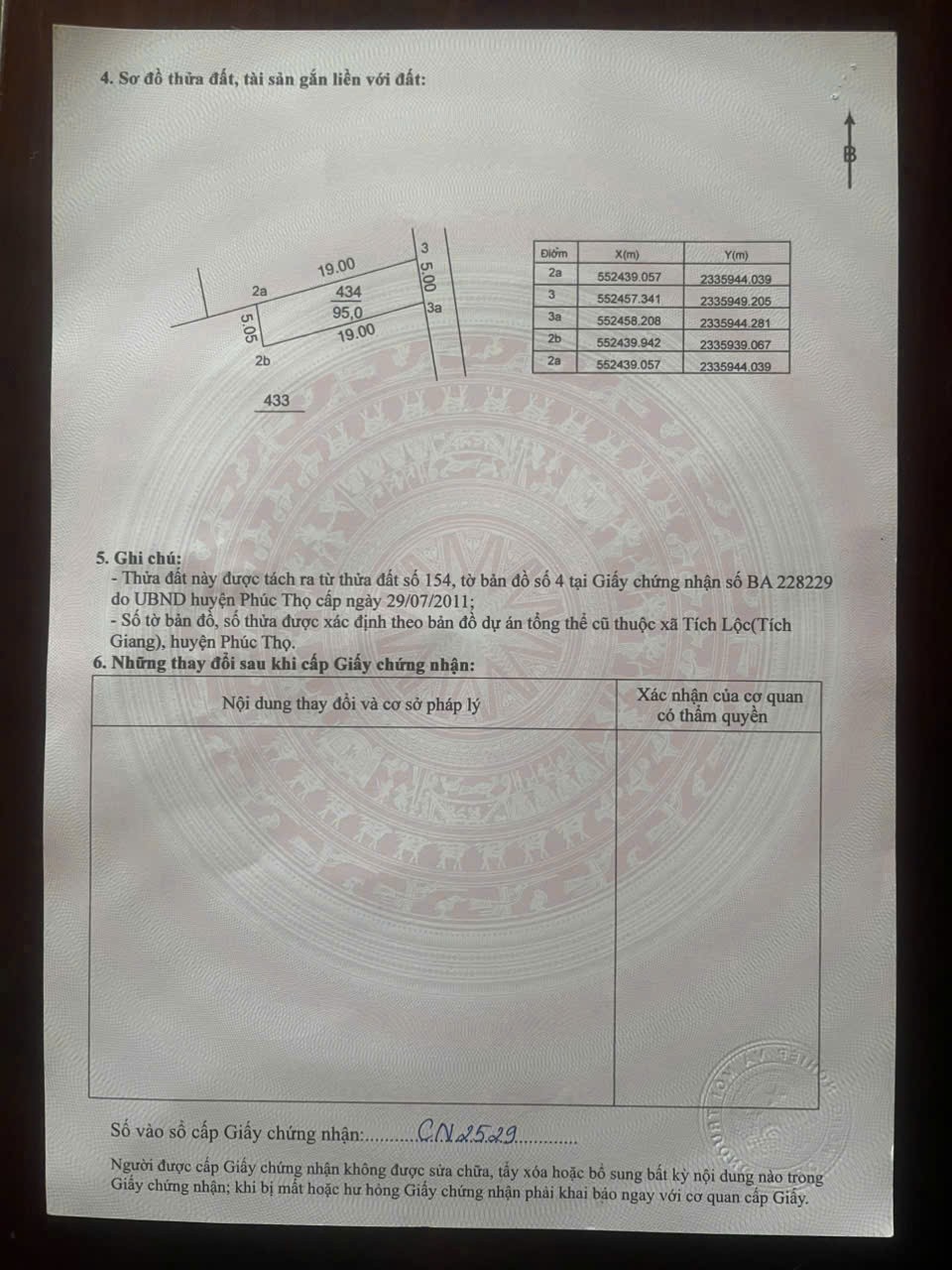 CẦN BÁN GẤP 95M – ĐẤT ĐẸP GIÁ RẺ TÍCH GIANG, PHÚC THỌ!