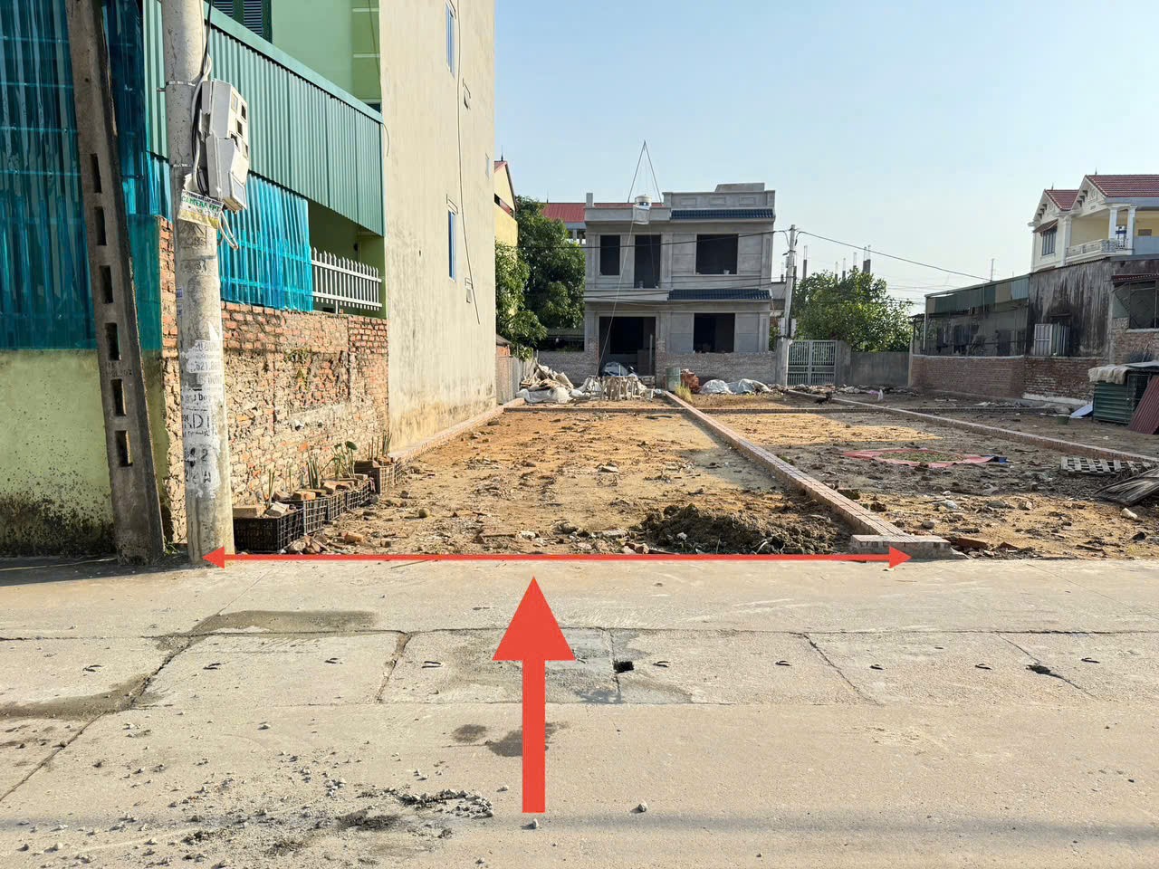 Bán 76m đất thôn Ấp Tre, Quang Minh, Mê Linh, HN. Full thổ cư, ô tô tránh