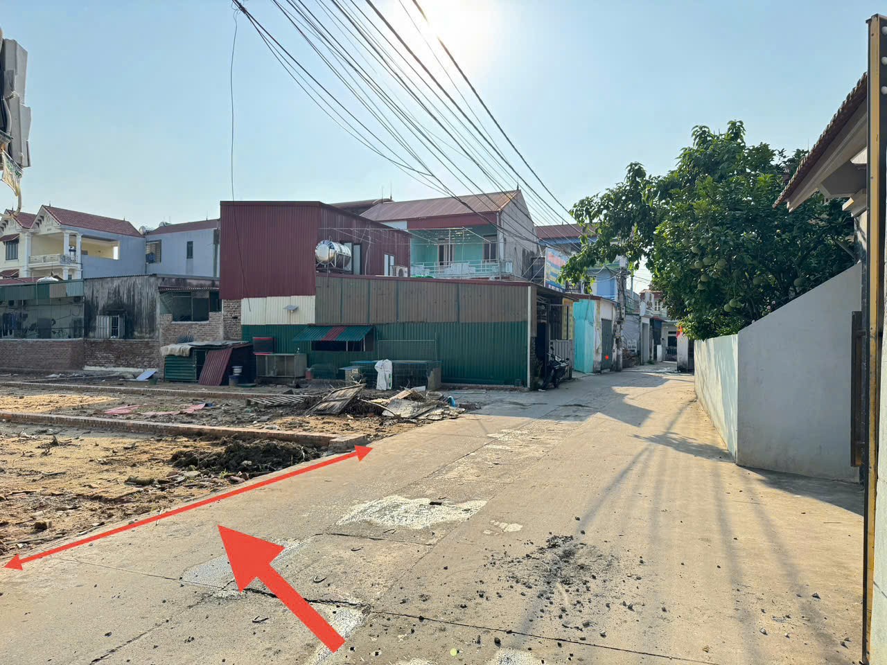 Bán 76m đất thôn Ấp Tre, Quang Minh, Mê Linh, HN. Full thổ cư, ô tô tránh 3