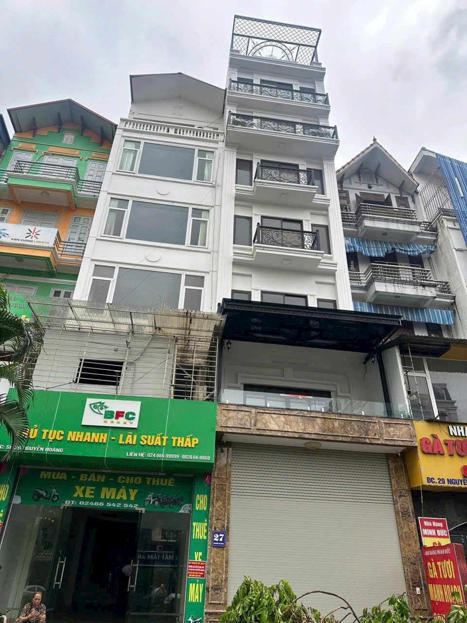 SIÊU PHẨM MẶT PHỐ NGUYỄN  HOÀNG_MỸ ĐÌNHTÒA NHÀ 6 TẦNG MẶT TIỀN 5M DIỆN TÍCH 80M- VỈA HÈ RỘNG