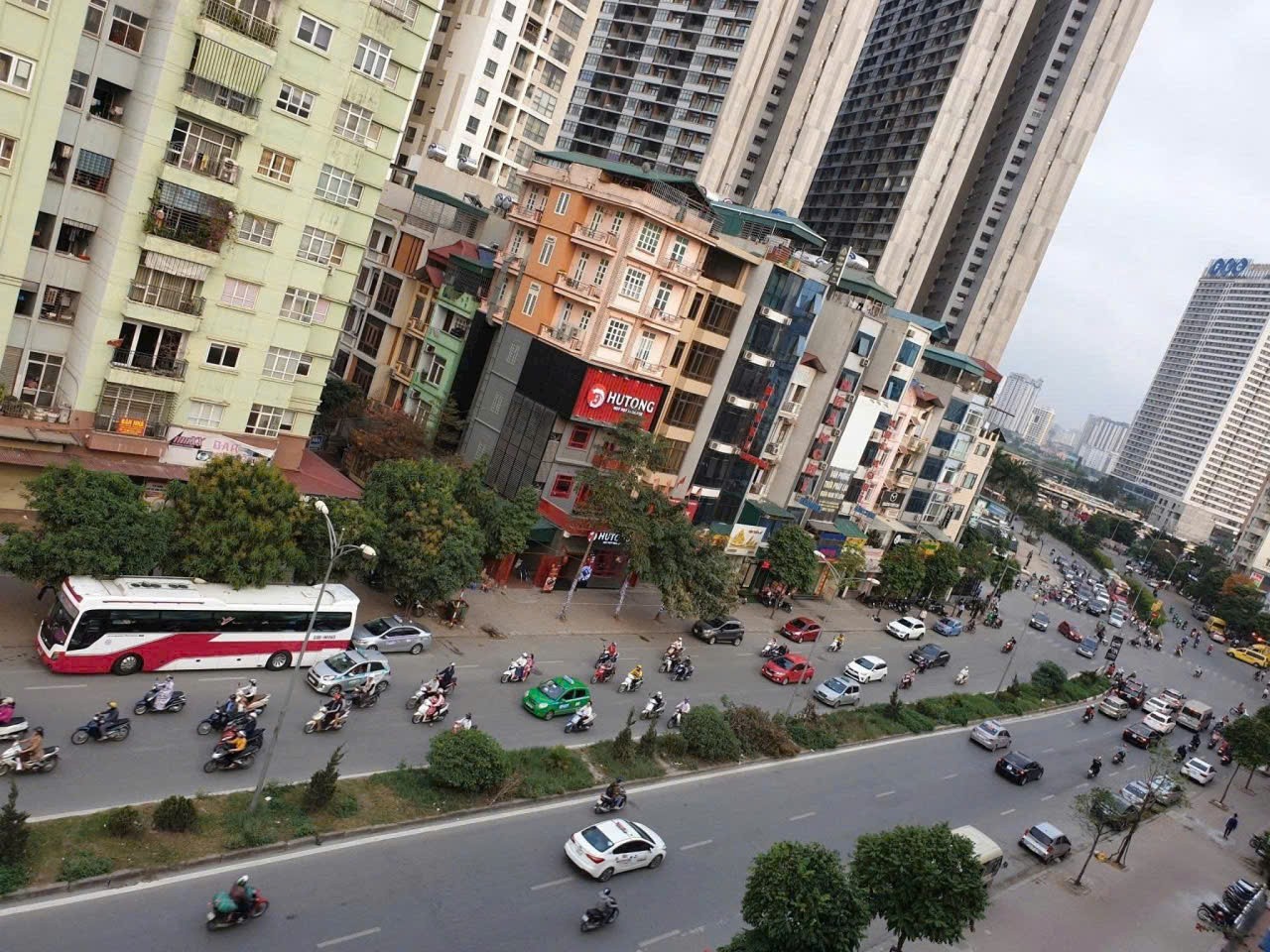 SIÊU PHẨM MẶT PHỐ NGUYỄN  HOÀNG_MỸ ĐÌNHTÒA NHÀ 6 TẦNG MẶT TIỀN 5M DIỆN TÍCH 80M- VỈA HÈ RỘNG 2