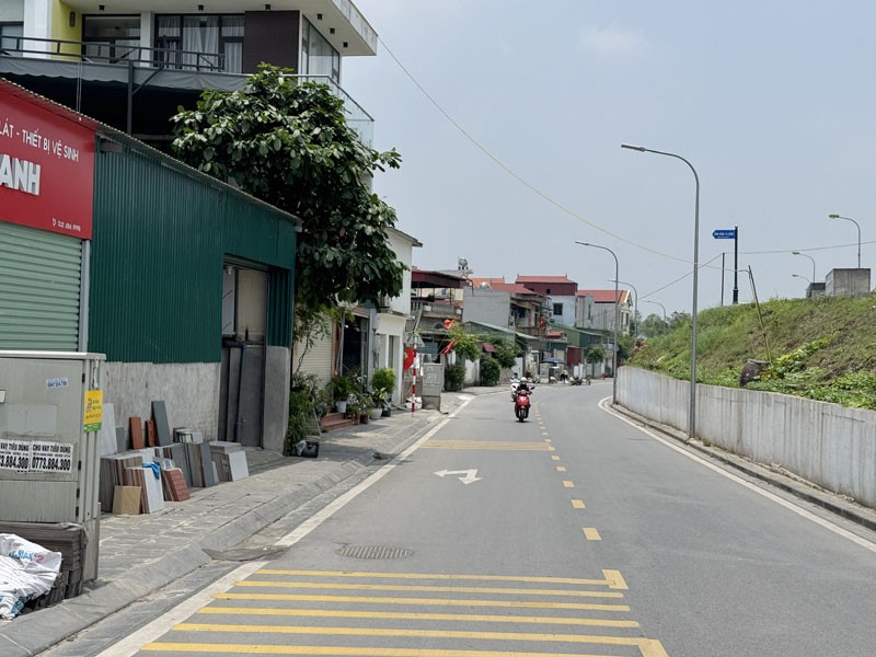Bán gấp 55m2 đất mặt đường Đê Vàng - Phường Thuận An (Cổ Bi) | Vị trí kinh doanh, ô tô tránh 4