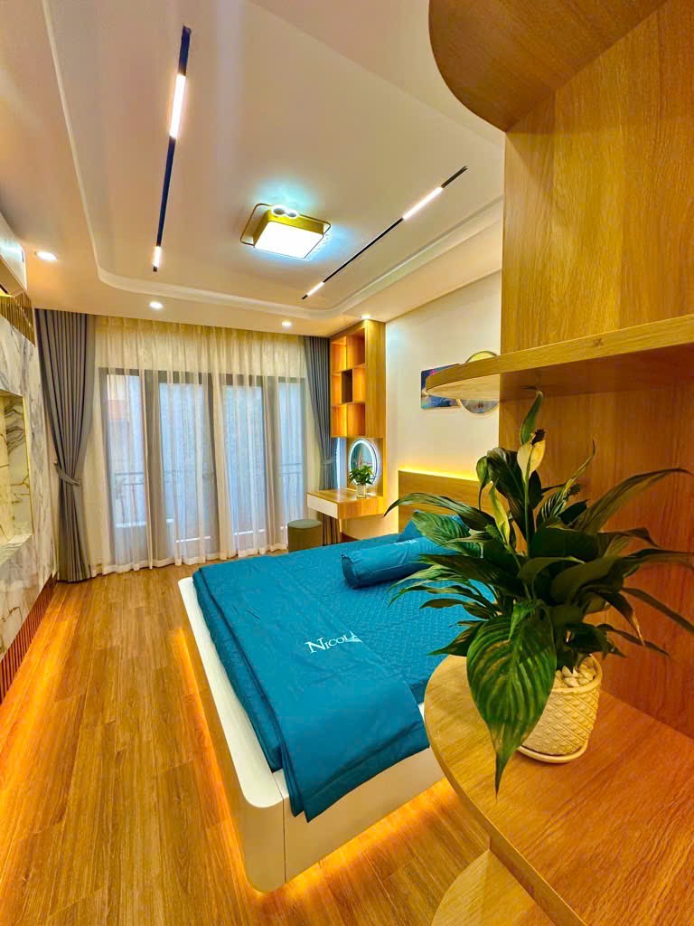 NHÀ TẢ THANH OAI - THANH TRÌ - XÂY MỚI 5 TẦNG - NỘI THẤT ĐẸP TẶNG LẠI KHÁCH IU- Ô TÔ ĐỖ CỔNG giá 3