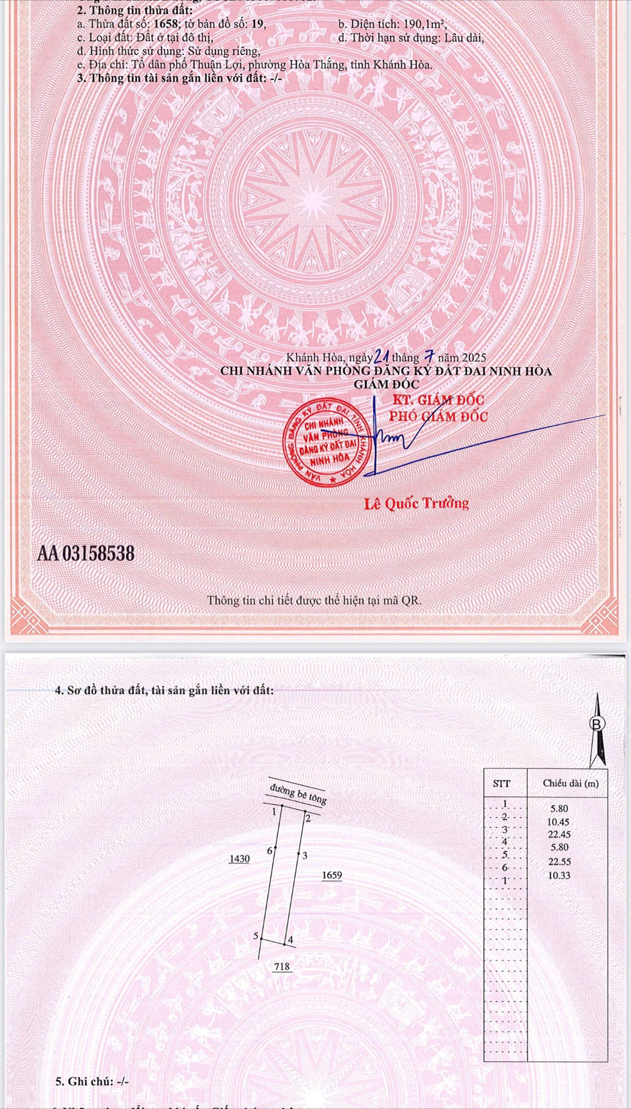 Cần bán Đất đường Bến Đò, Phường Ninh Hà, Diện tích 190m², Giá 2.850 Tỷ 3