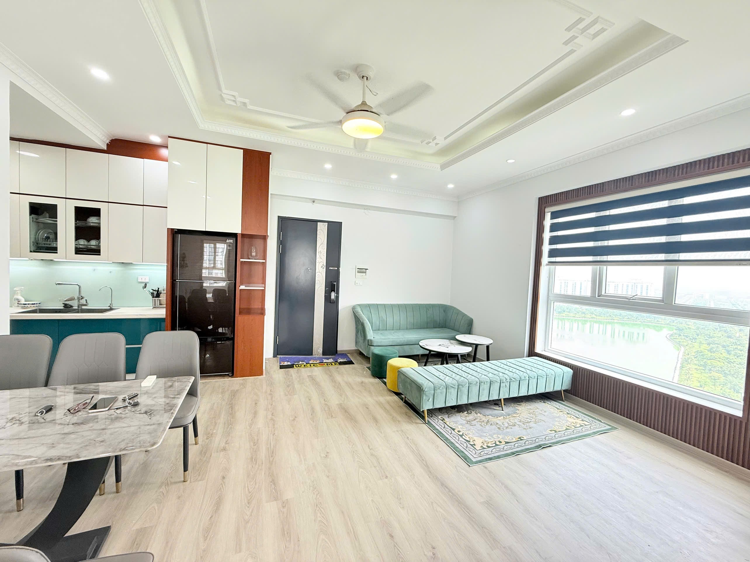 Chính chủ bán nhanh căn góc view hồ tầng 18,full nội thất  tại Thanh Hà Mường Thanh 6
