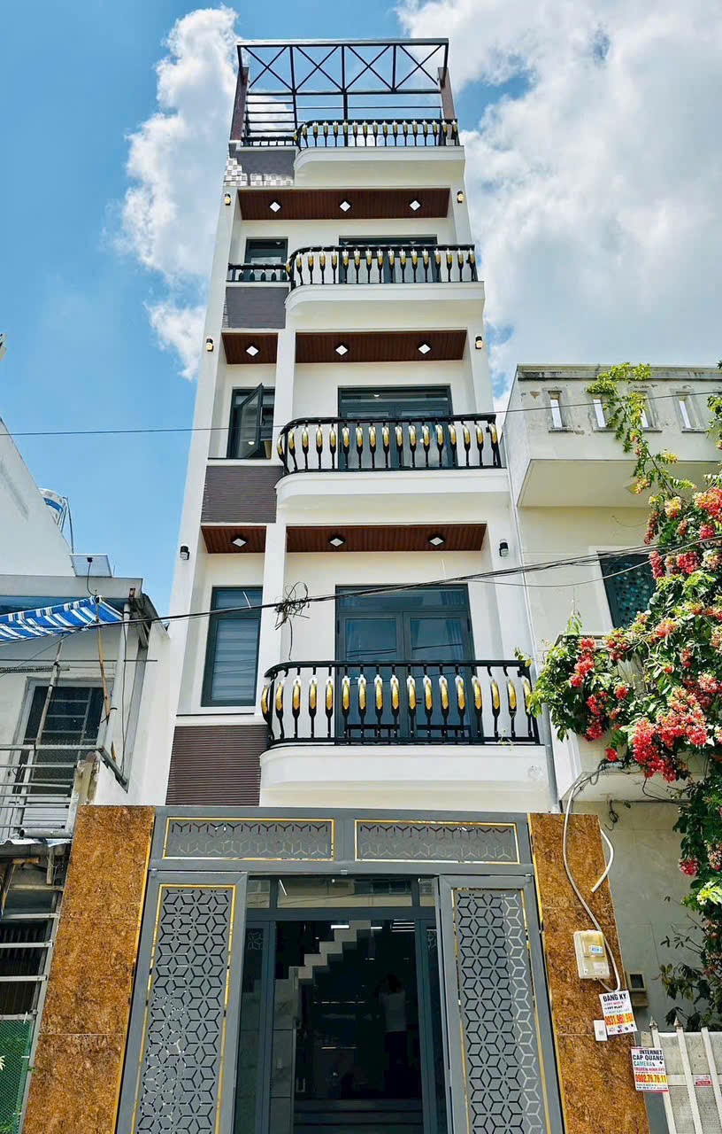 Nhà hẻm Tây Lân, Bình Trị Đông A, Bình Tân dt 52m2 3 lầu 4pn 5wc giá 6,4 tỷ