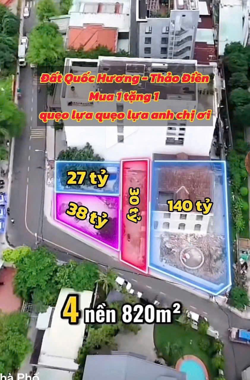 Cần bán Đất Phường Thảo Điền, Quận 2, Diện tích 335m², Giá 0195 Tỷ 4