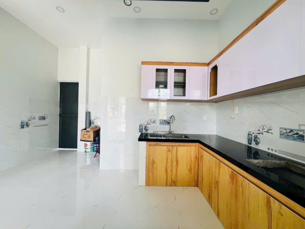 Nhà mới xây xã Phước Vĩnh An, Củ Chi dt 107m2 1 lầu 3pn 2wc giá 3,5 tỷ