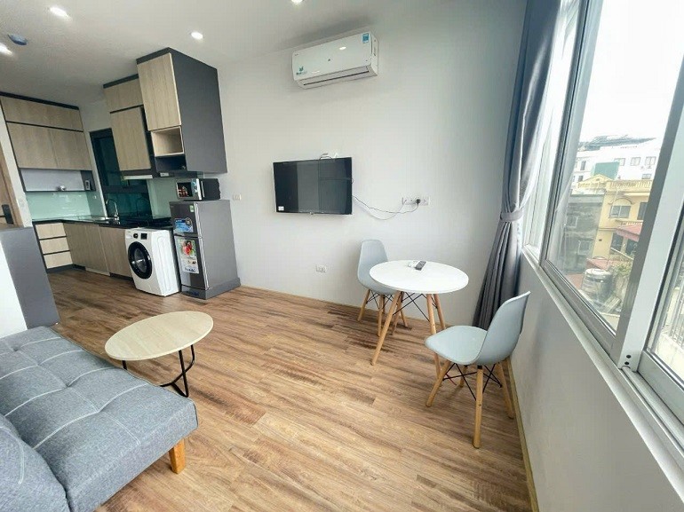 Cho thuê căn hộ 1PN thoáng, mới đẹp, rộng 45m2 tại Thụy Khuê, Tây Hồ
