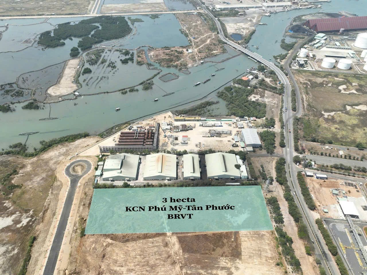 Cần bán Kho - Nhà xưởng Phú Mỹ, Bà Rịa Vũng Tàu, Diện tích 30000m², Giá 100 Tỷ 2