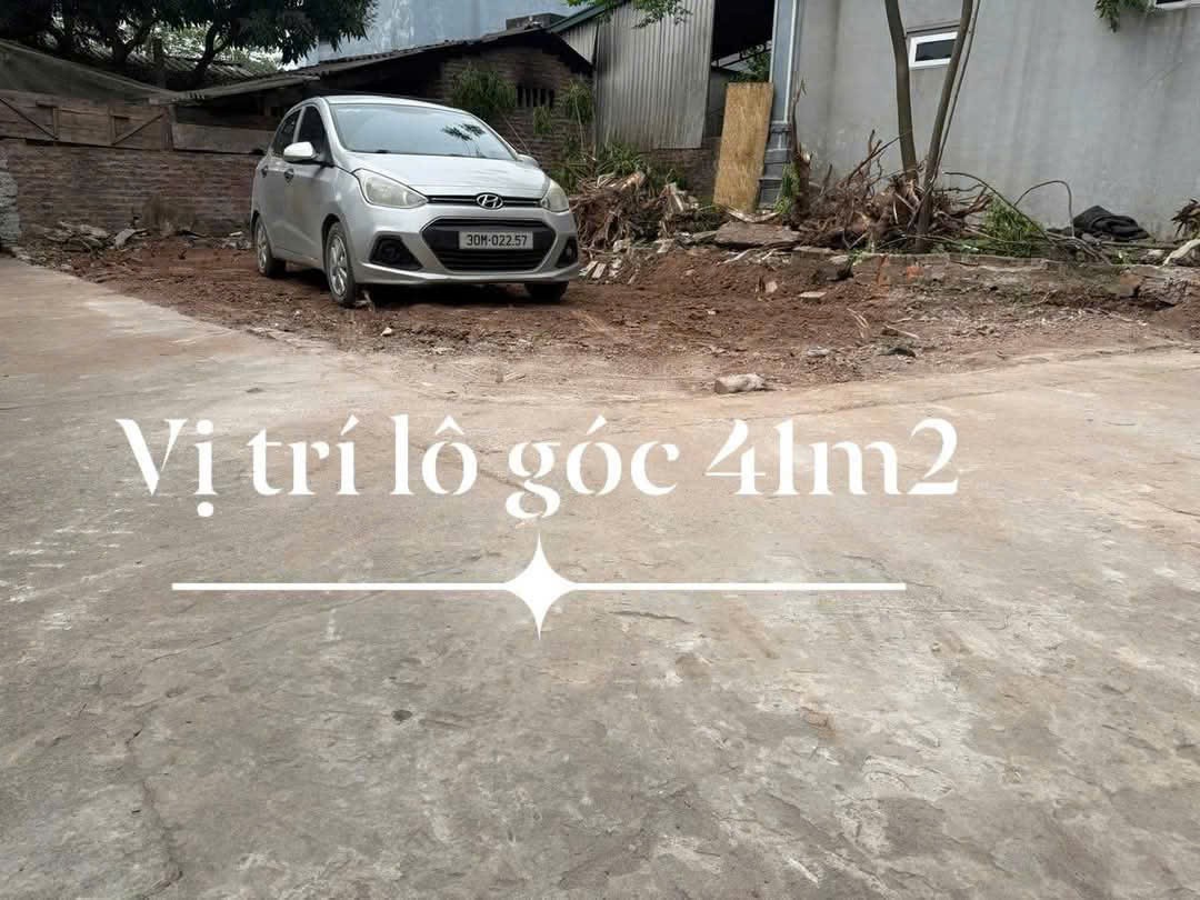 CẦN BÁN GẤP 41M ĐÁT VÂN CÔN, HOÀI ĐỨC, LÔ GÓC