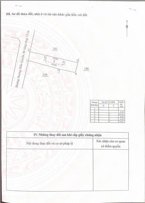 CL-BÁN LÔ ĐẤT DƯƠNG HIẾN QUYỀN, PHƯỜNG BẮC NHA TRANG