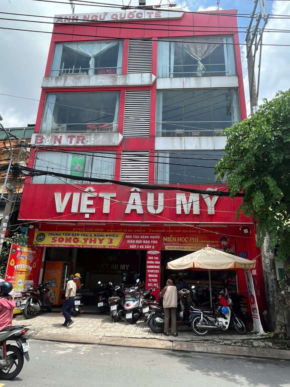TÒA NHÀ MẶT TIỀN HIẾM CHUNG THỊ MINH (HIỆP THÀNH 31 CỦ), Q12 THUÊ 45TR/THÁNG