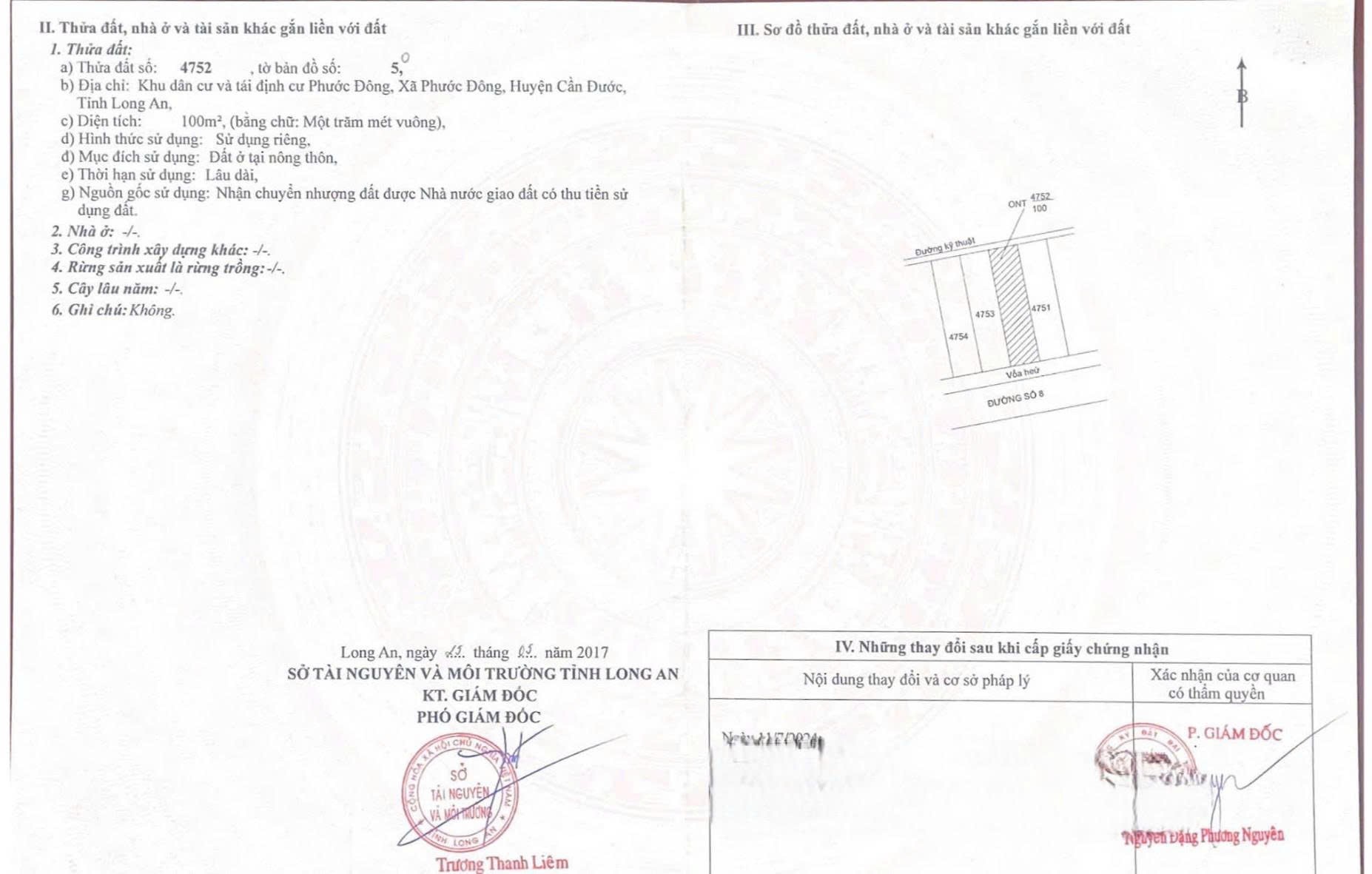 Đất nền giá ngộp 2 lô liền kề 1000m2 khu tđc Phước Đông giá rẻ 810tr/nền 5