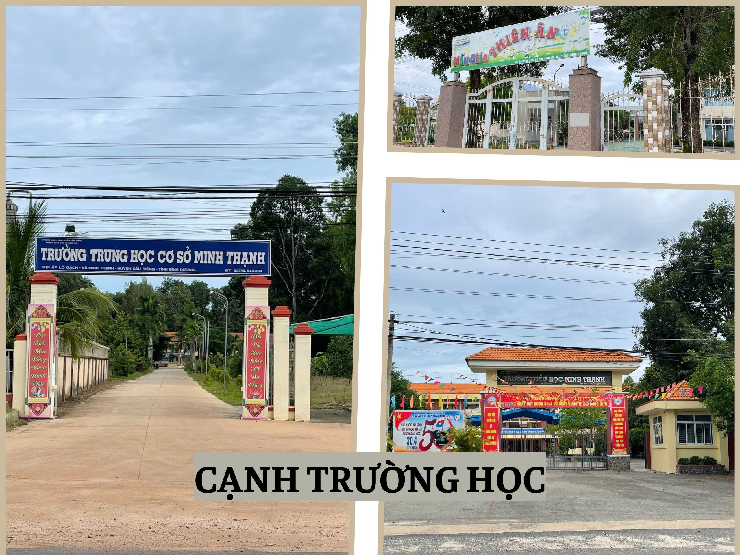 Đất liền kề chợ trường UBND Minh Thạnh Bình Dương (cũ) 2