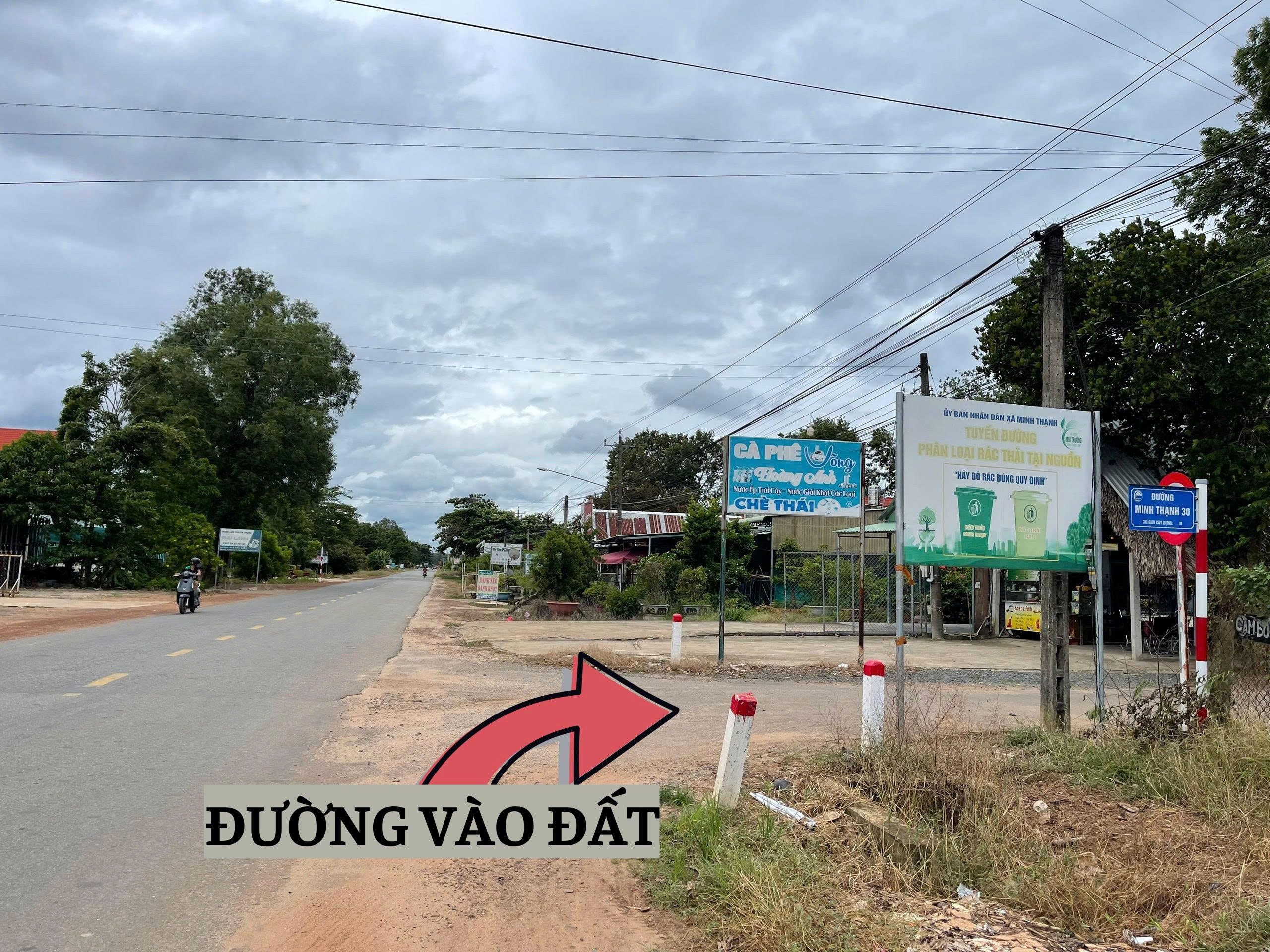 Đất liền kề chợ trường UBND Minh Thạnh Bình Dương (cũ) 4