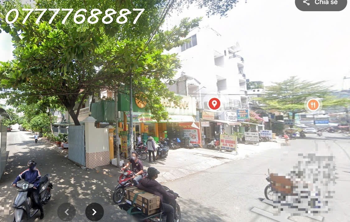 Góc 2MT KD Q BT ngay chợ Bà Chiểu, KD Nhà Hàng, CHDV 2