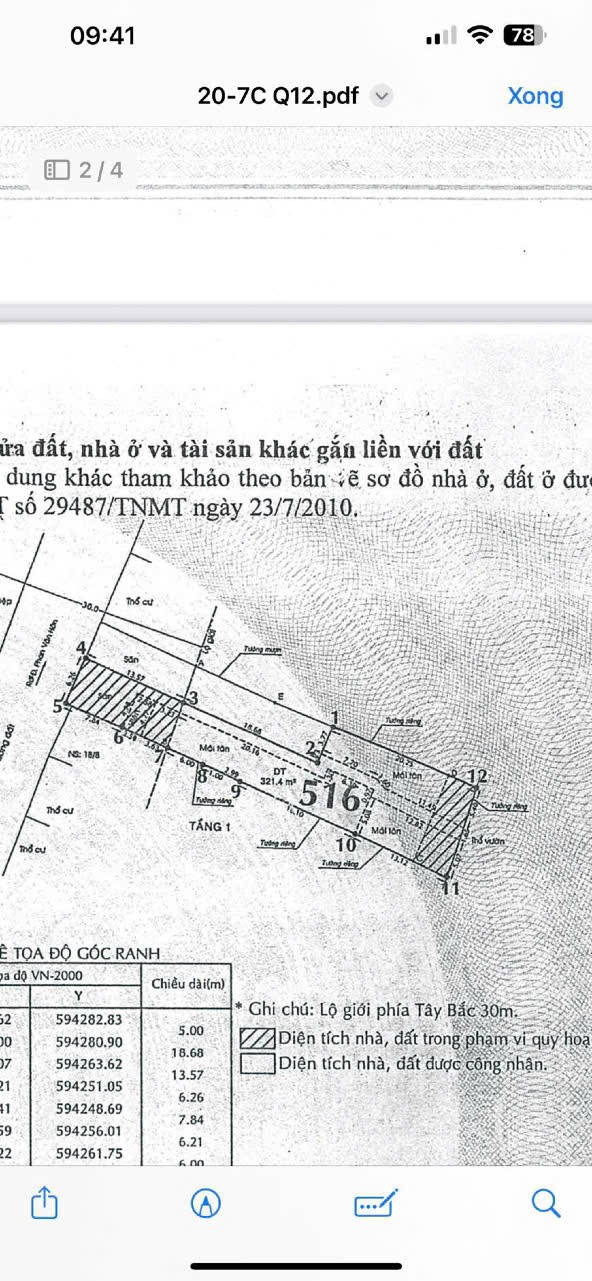 BÁN XƯỞNG MẶT TIỀN ĐƯỜNG TÂN THỚI NHẤT 1B – QUẬN 12