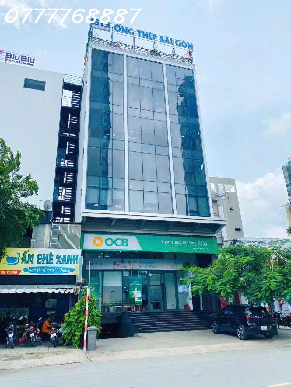 Tòa nhà VP đẹp hiếm tốt nhất quận 2 MT 36 Tạ Hiện Quận 2 đang cho ngân hàng )CB thuê