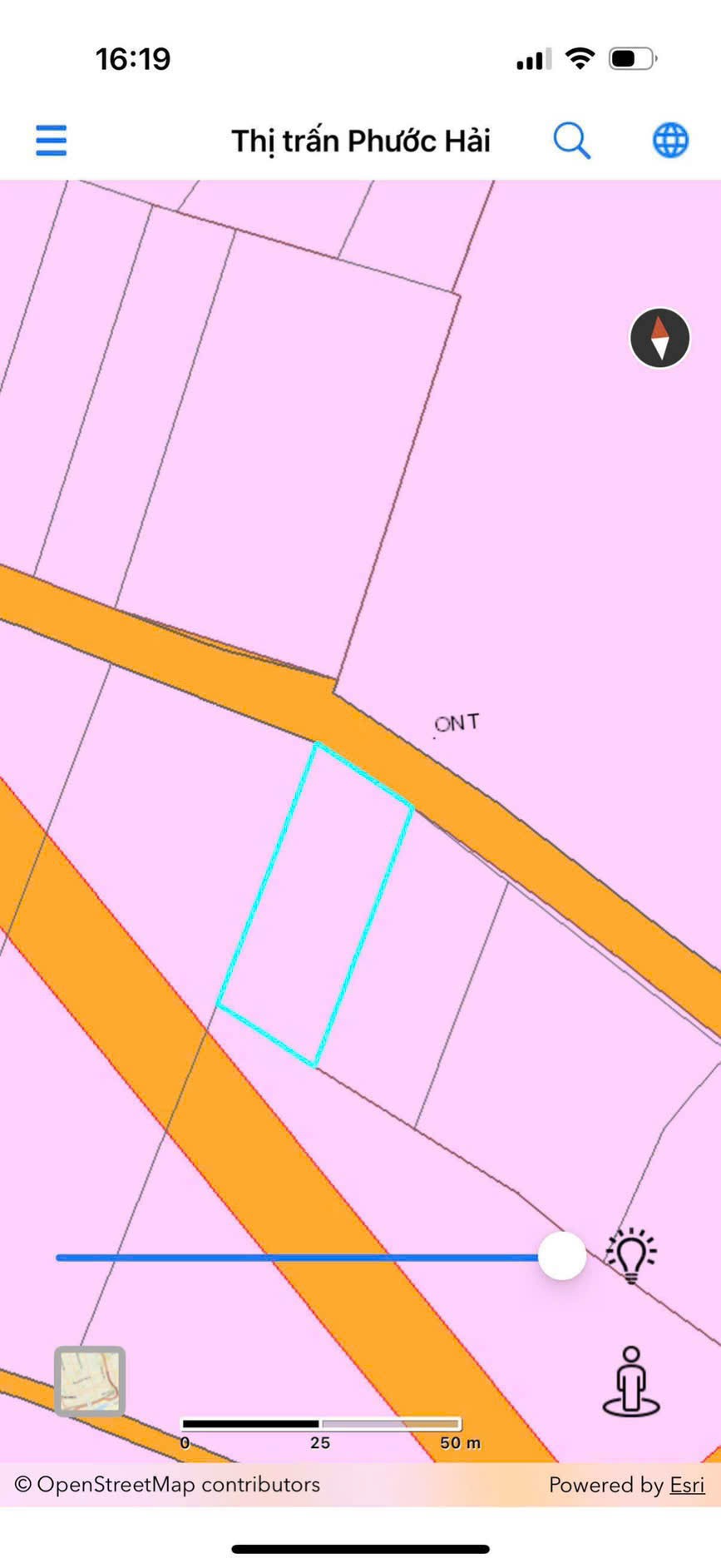 Cần bán Đất đường 44A, Thị trấn Phước Hải, Diện tích 1000m², Giá Thương lượng