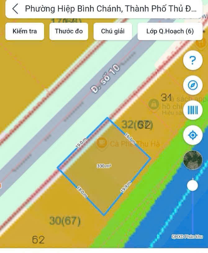 Cần bán Đất Phường Hiệp Bình Chánh, Thủ Đức, Diện tích 550m², Giá 47 Tỷ