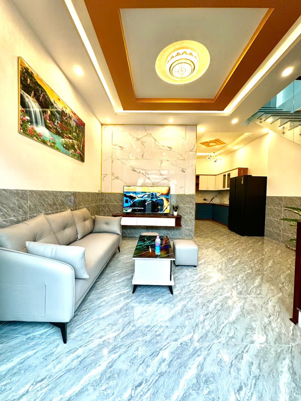 NHÀ 1 TRỆT 1 LẦU ĐẸP TẠI DIÊN KHÁNH CÁCH VÕ NGUYÊN GIÁP chỉ 300m 3