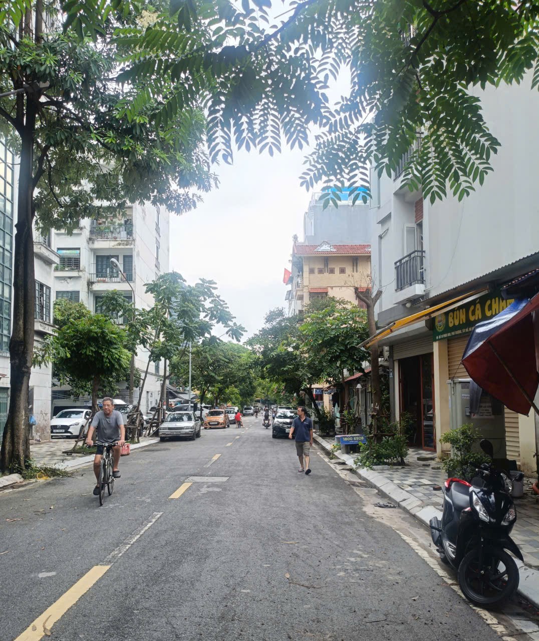 Hiếm, Vỉa hè KD, ô tô tránh, 2 thoáng, Phú Thượng 92.5m2 Đất, giá 25,5 tỷ 2