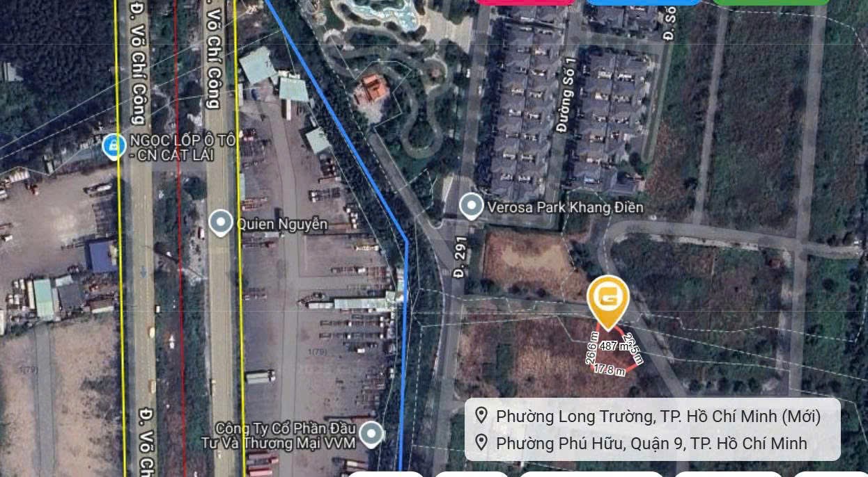 Cần bán Đất Phường Phú Hữu, Quận 9, Diện tích 483m², Giá 45 Tỷ 2