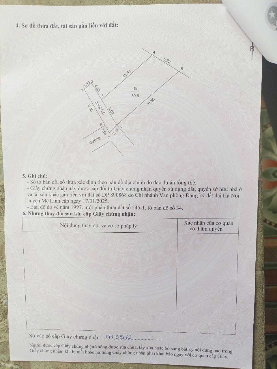 Cơ Hội Đầu Tư Sinh Lời Cao! Bán Lô Đất Vàng Tại Quang Minh - Mê Linh, Cách Kcn Chỉ 350m 2