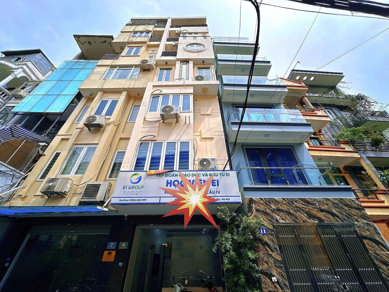 Toà VP 7 tầng thang máy Thái Hà 103m² MT4.8m – đang thuê 100tr/th – giá 53 tỷ