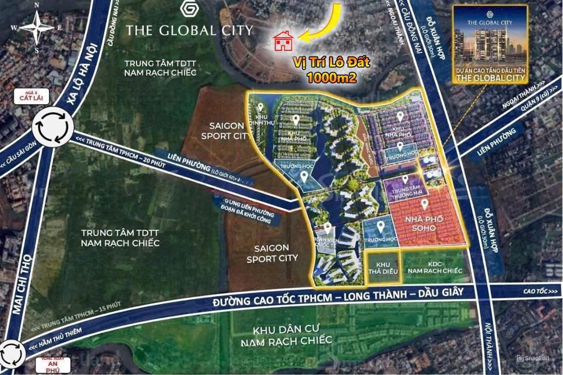Cần bán Đất Phường Phước Bình, Quận 9, Diện tích 1000m², Giá 75 Tỷ 6