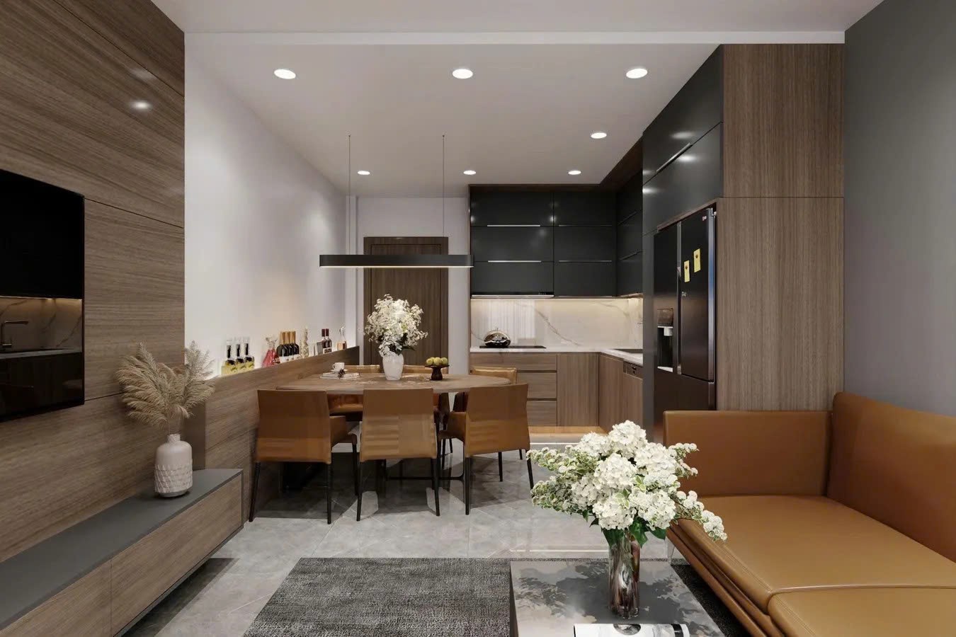NHÀ MỚI- ĐẸP Ô TÔ VÀO NHÀ Thạch Bàn 38m1 X 6 Tầng, mặt tiền 3.7m 12.3 Tỷ Long Biên. 4